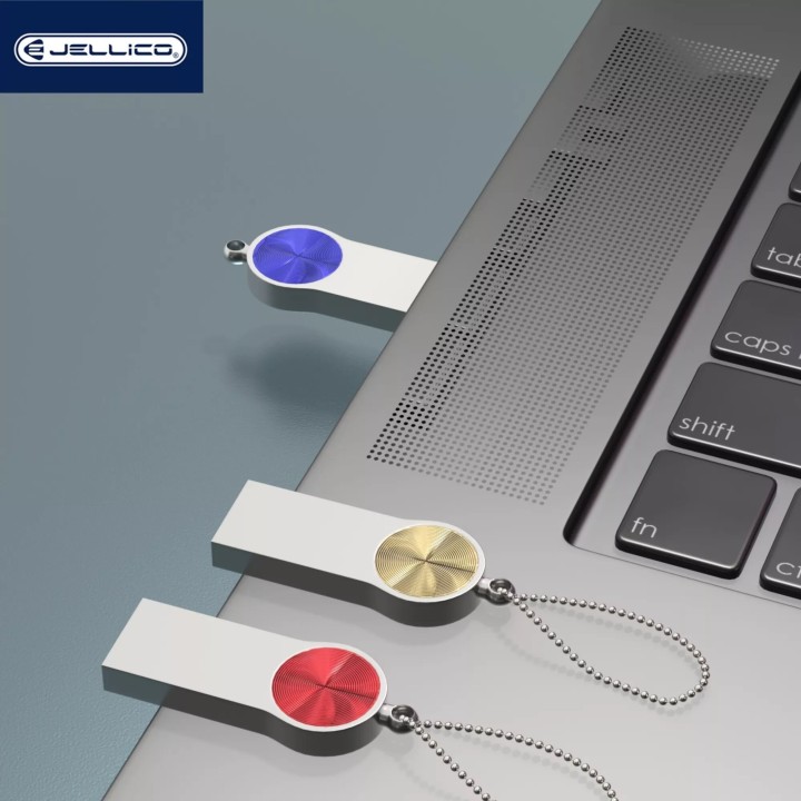 Clé USB JELLICO V08 64go bleu (Boite/ Blister)