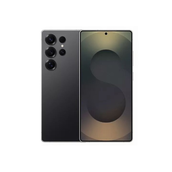 Housse-coque PERSONNALISÉE silicone Samsung Galaxy S25 Ultra S938 noir