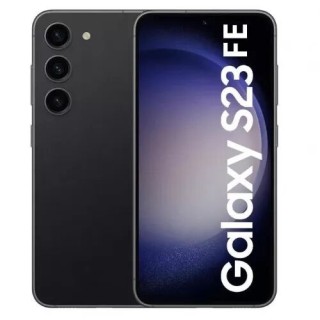 Housse-coque PERSONNALISÉE silicone Galaxy S23 Fe S711 noir