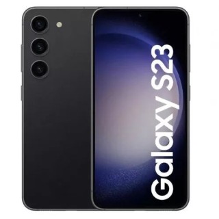 Housse-coque PERSONNALISÉE silicone Galaxy S23 S911 noir