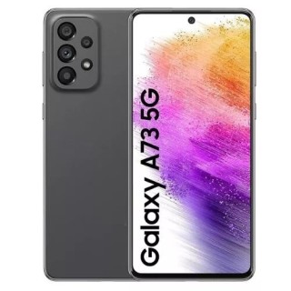 Housse-coque PERSONNALISÉE silicone Galaxy A73 5G A736 noir