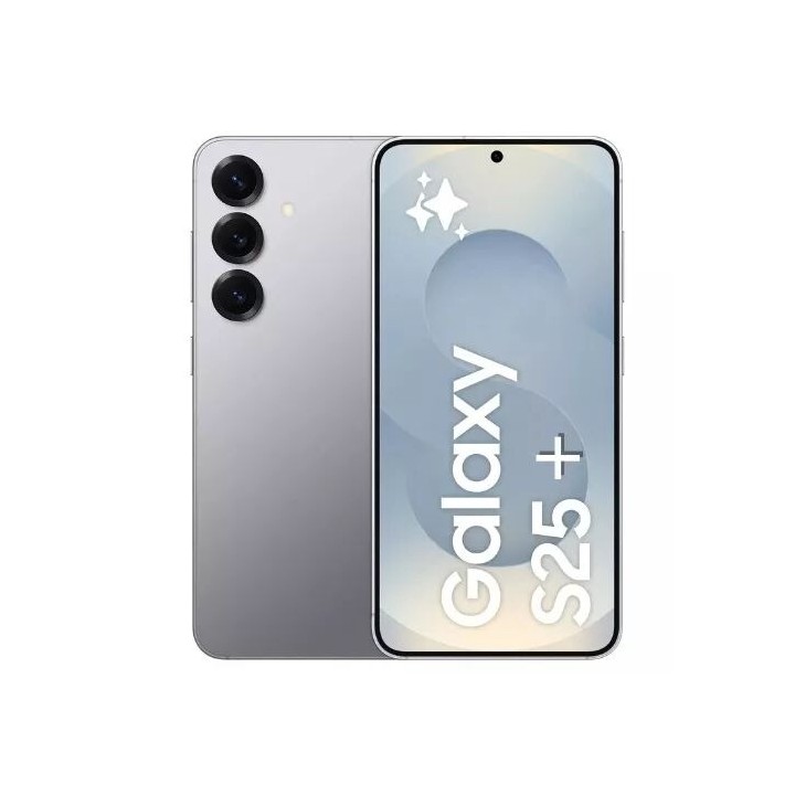 Housse-coque PERSONNALISÉE silicone Samsung Galaxy S25 PlusS936 noir