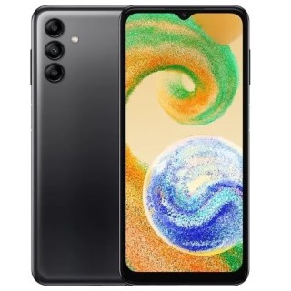 Housse-coque PERSONNALISÉE silicone Galaxy A04 A045 noir