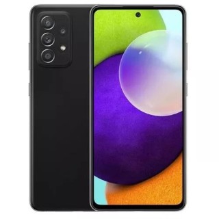 Housse-coque PERSONNALISÉE silicone Galaxy A52 4G/5GA525/A526 noir
