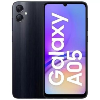 Housse-coque PERSONNALISÉE silicone Galaxy A05 A055 noir
