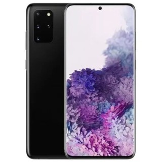 Housse-coque PERSONNALISÉE silicone Galaxy S20 Plus G985/G986 noir