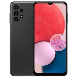 Housse-coque PERSONNALISÉE silicone Galaxy A13 5G A136 noir