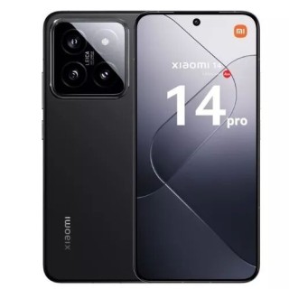Housse-coque PERSONNALISÉE silicone Xiaomi 14 Pro noir