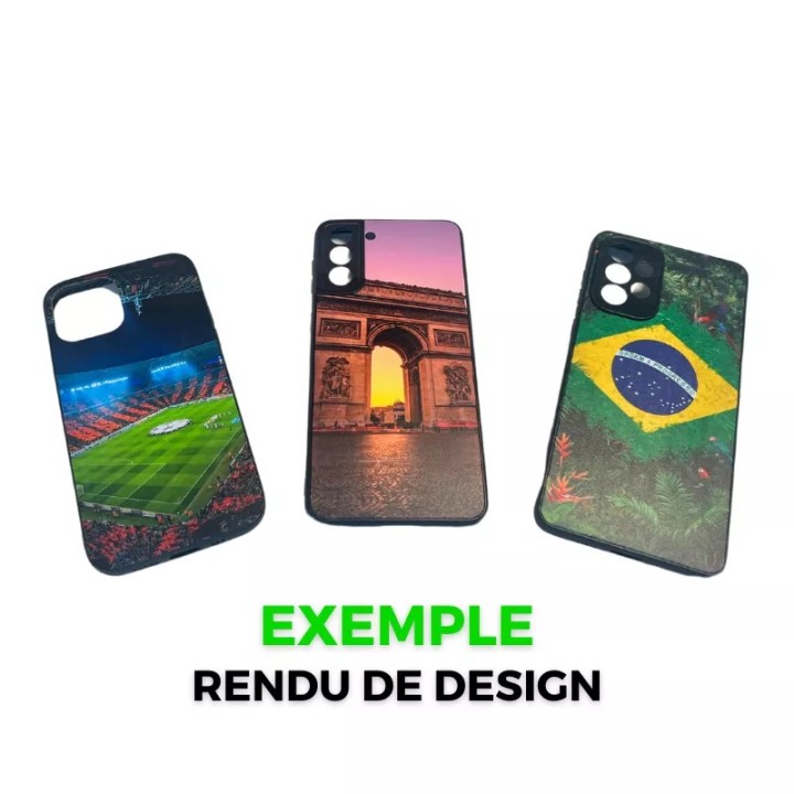 Housse-coque PERSONNALISÉE silicone Xiaomi 14 Pro noir