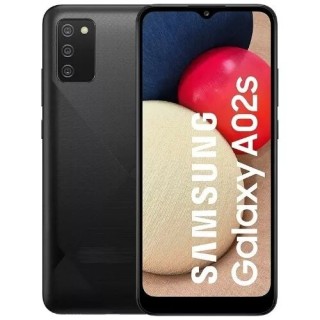 Housse-coque PERSONNALISÉE silicone Galaxy A02s A025 noir