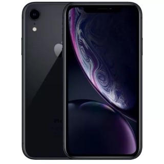 Housse-coque PERSONNALISÉE silicone iPhone XR noir