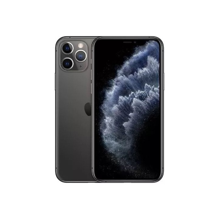Housse-coque PERSONNALISÉE silicone iPhone 11 Pro noir