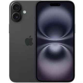 Housse-coque PERSONNALISÉE silicone iPhone 16 noir