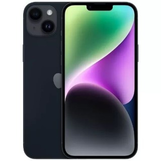 Housse-coque PERSONNALISÉE silicone iPhone 14 Plus noir