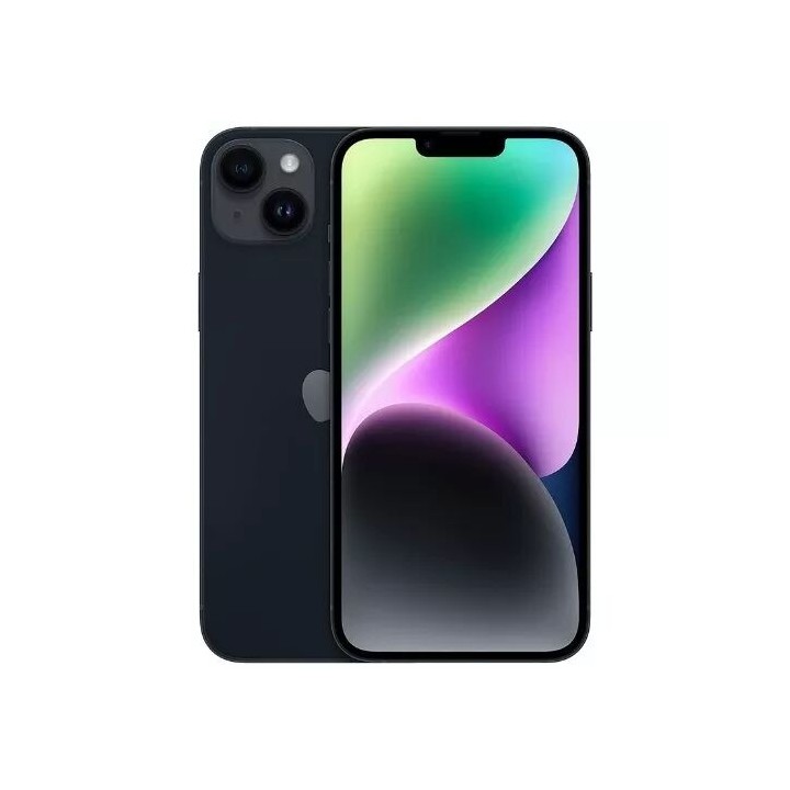 Housse-coque PERSONNALISÉE silicone iPhone 14 Plus noir