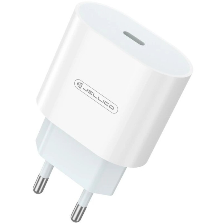 Adaptateur secteur Usb-C (20W) JELLICO AK200 blanc