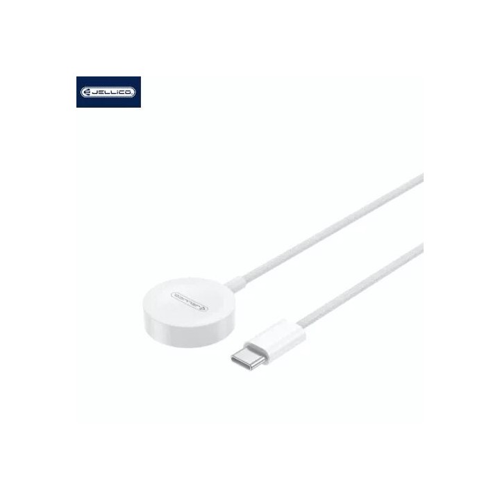 Cable Usb-C/Type C vers iWatch (3W) JELLICO W10 blanc