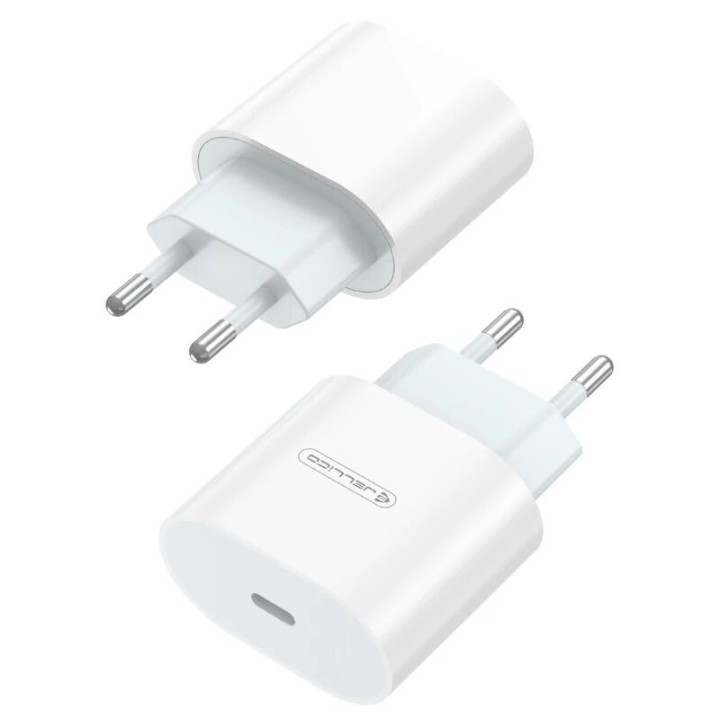 Adaptateur secteur Usb-C (20W) JELLICO AK200 blanc