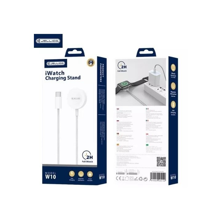 Cable Usb-C/Type C vers iWatch (3W) JELLICO W10 blanc