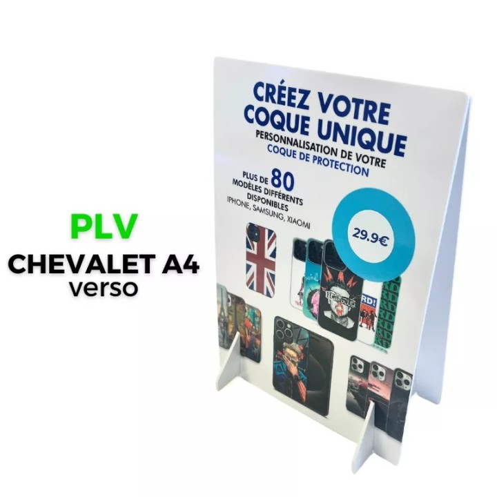 Kit de PLV pour housse-coque personnalisée