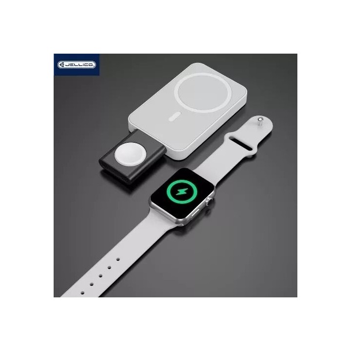 Station de charge sans fil 3 en 1 pour smartphone / écouteurs / montres JELLICO W16 noir