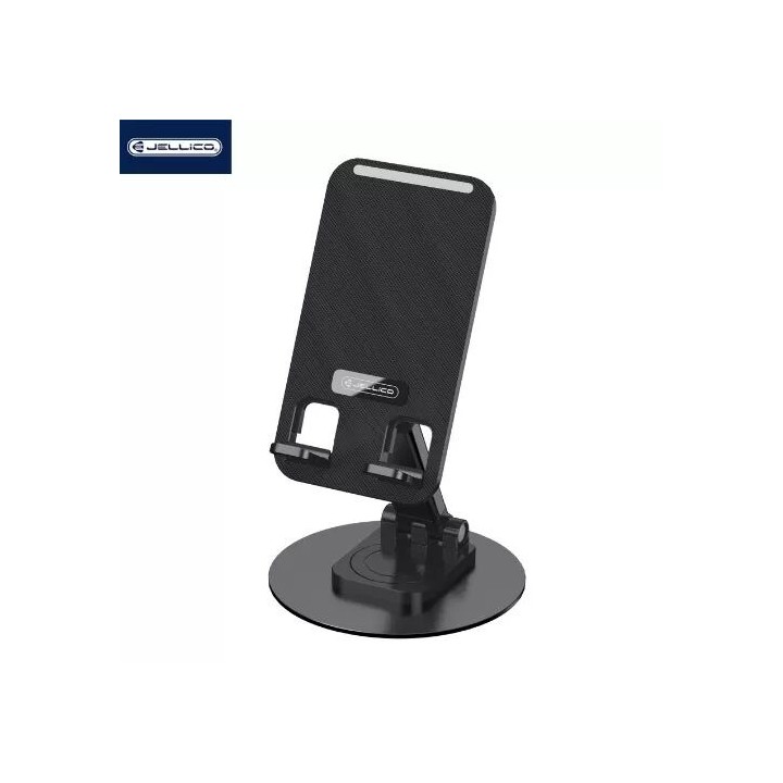 Support smartphone et tablette de bureau axe 360° JELLICO PH27 noir