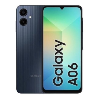 Housse-coque PERSONNALISÉE silicone Galaxy A06 5G A066 noir