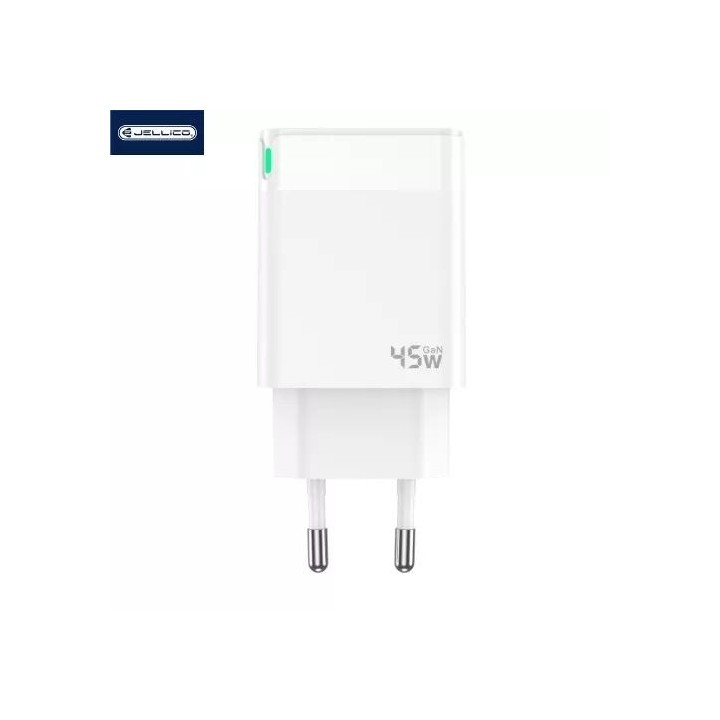Adaptateur secteur Usb-C (45W) JELLICO C105 blanc