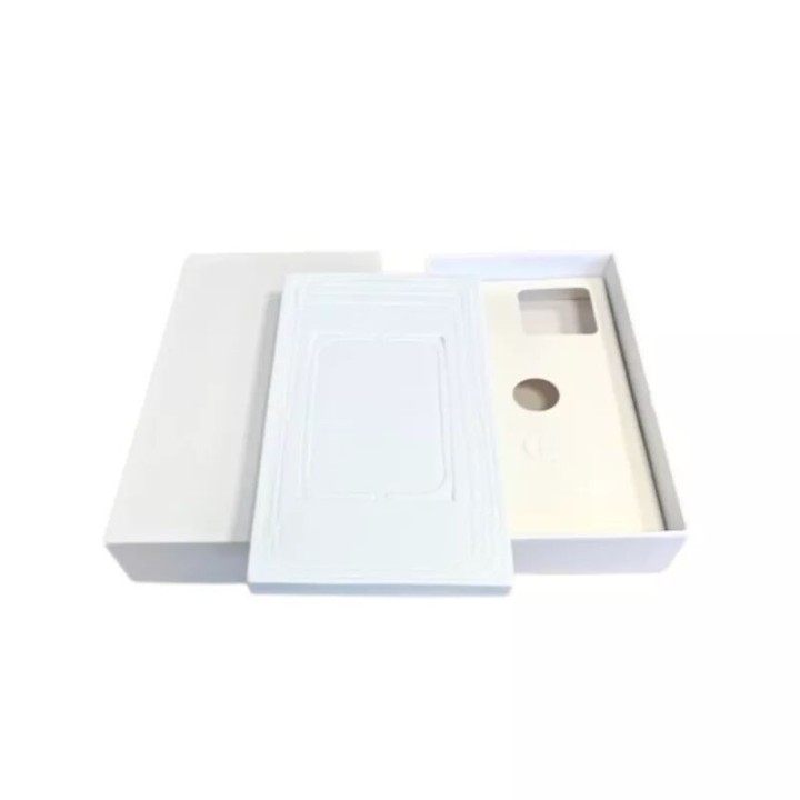 Boite blanche "SLIM" pour smartphone reconditionné- Haute Qualité avec Mousse Ajustable