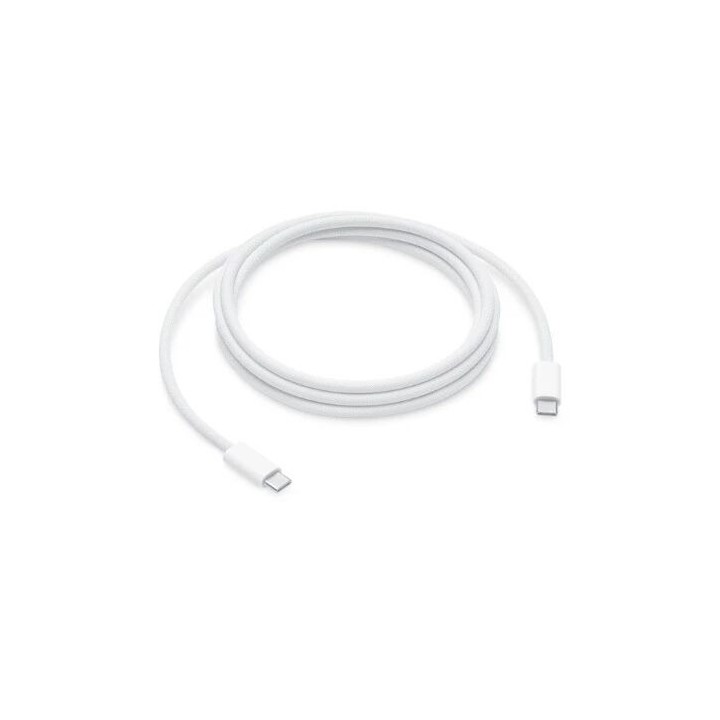 Cable Usb-C vers Usb-C 240W ORIGINAL Apple iPhone 2 mètres MYQT3ZM/A blanc