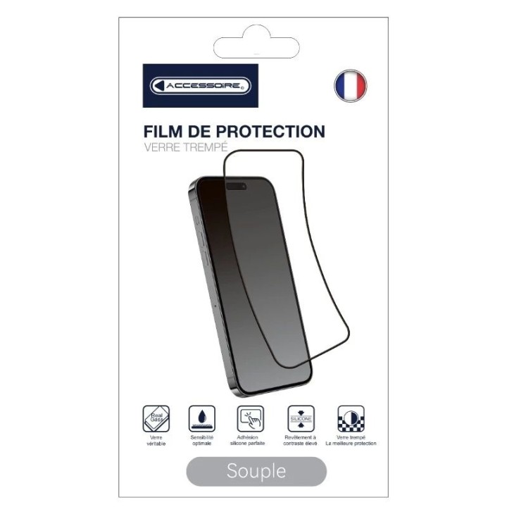 Film verre trempé SOUPLE iPhone 16 Plus
