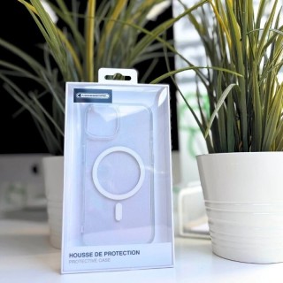 Coque CLEAR MAG Pro iPhone 15 Pro transparent