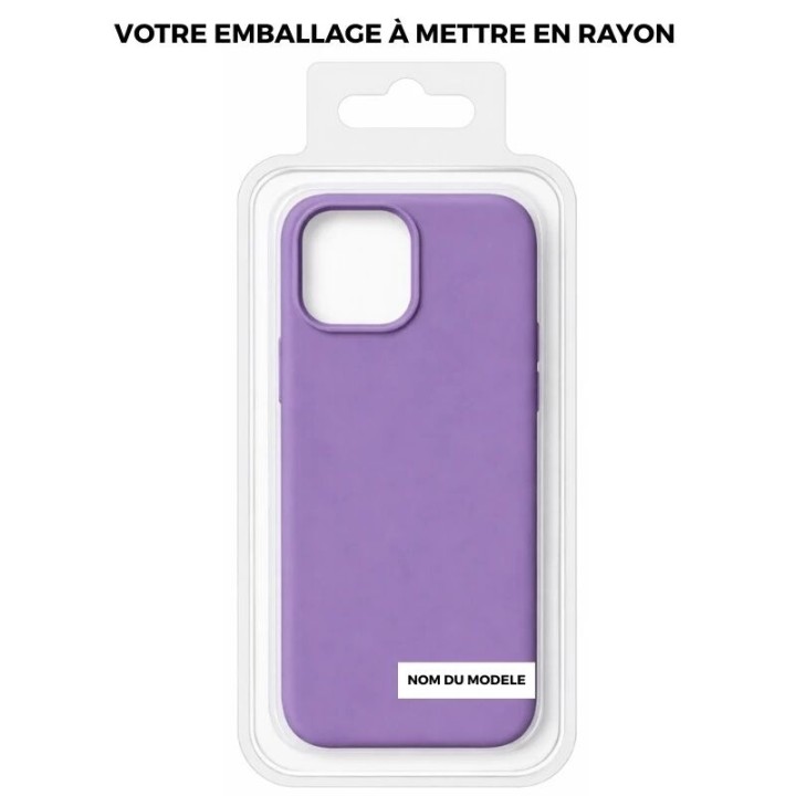 Coque PURE COLOR Pro iPhone 17 Air violet