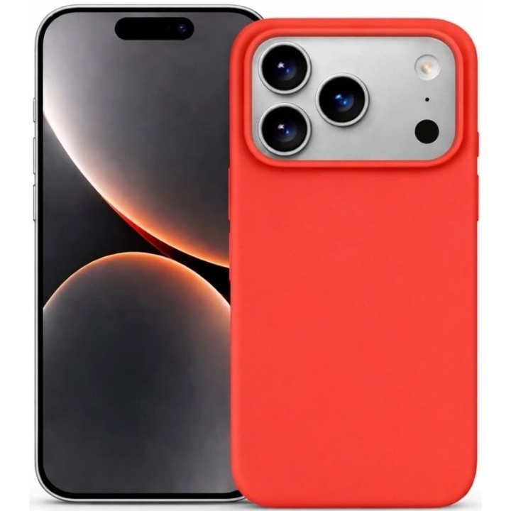Coque PURE COLOR Pro iPhone 17 Pro / iPhone 18 Pro rouge