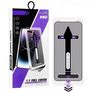 Film verre trempé et kit d'installation anti-poussière iPhone 13/13 Pro/iPhone 14/iPhone 16E/iPhone 17E