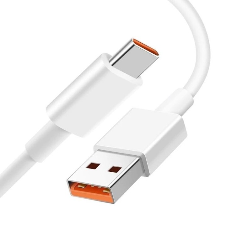 Cable Usb ORIGINAL Usb-C/Type C Xiaomi 3A 1 metre (Vrac) blanc