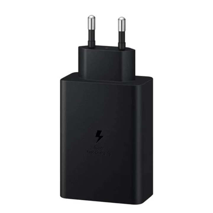 Adaptateur secteur USB-C "Trio" ORIGINAL Samsung 65W EP-T6530NBEGEU noir