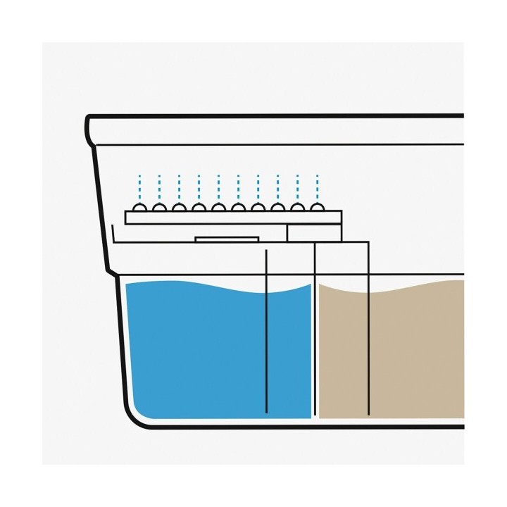 Serpillère Rotative Autonettoyante et Seau Séparateur Selimop InnovaGoods