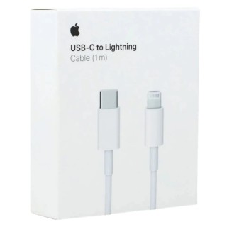 Cable Usb-C vers Lightning ORIGINAL Apple iPhone 1 métre MM0A3ZM/A blanc