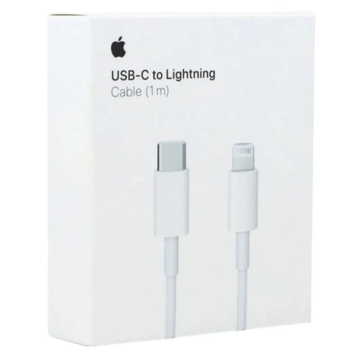Cable Usb-C vers Lightning ORIGINAL Apple iPhone 1 métre MM0A3ZM/A blanc