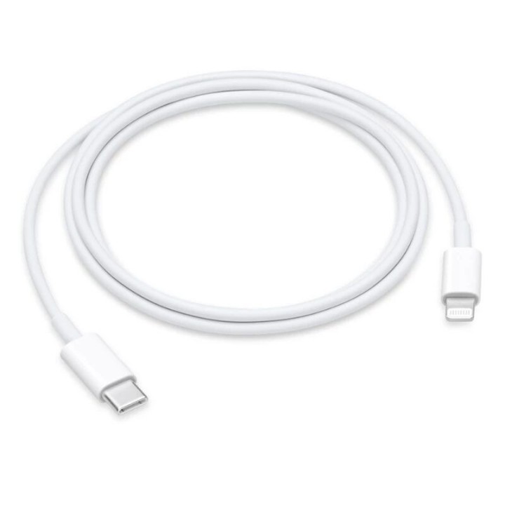 Cable Usb-C vers Lightning ORIGINAL Apple iPhone 1 métre MM0A3ZM/A blanc