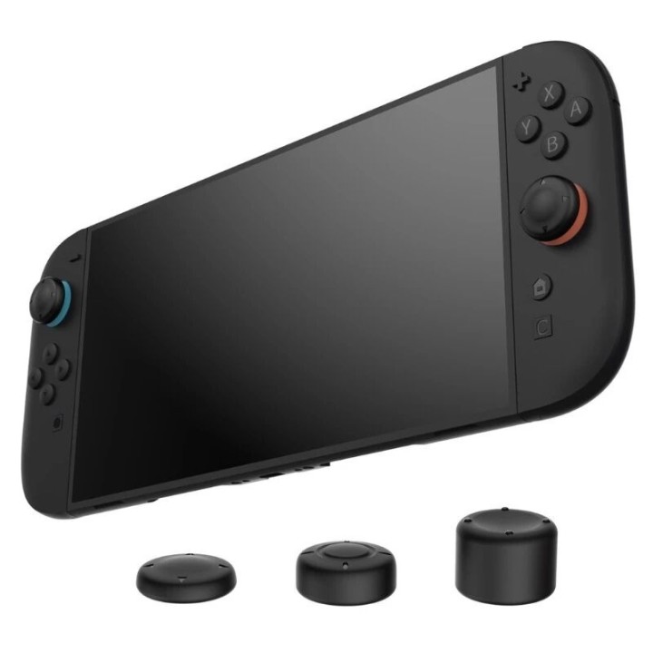 Capuchons en silicone pour manette Nintendo Switch / Switch 2 DOBE TNS-31110 noir