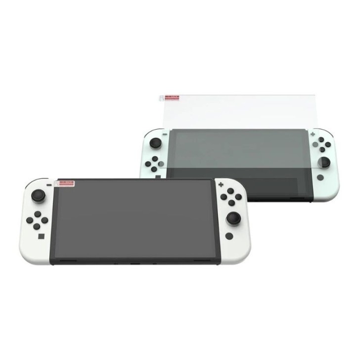 Film verre trempé pour Nintendo Switch OLED avec kit humide/sec DOBE TNS-1156