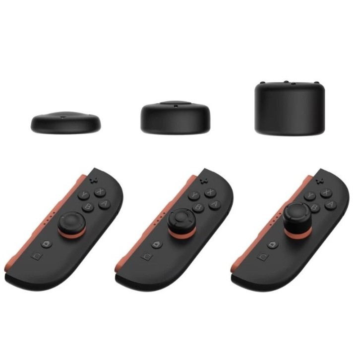 Capuchons en silicone pour manette Nintendo Switch / Switch 2 DOBE TNS-31110 noir