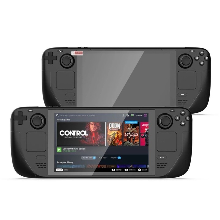 Housse-coque silicone pour Steam Deck DOBE TY-3802 noir