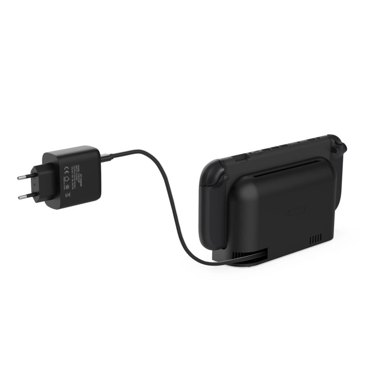 Adaptateur secteur Usb-C/Type C avec cable Usb-C/Type C pour Nintendo Switch / Nintendo Switch 2 et autres DOBE TNS-5169 noir