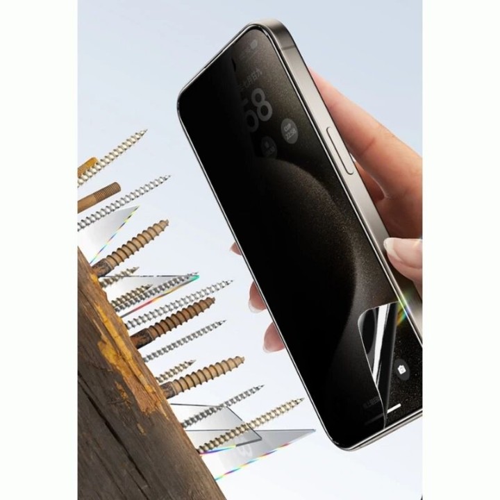 Lot de 10 films "hydrogel" TPU MAT effet privé SUNSHINE SS-075FS pour smartphones, watch...