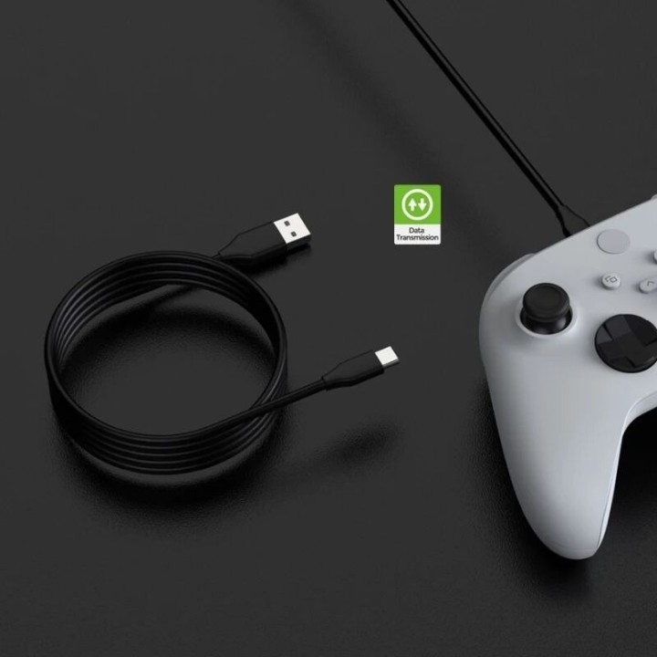 Cable de charge USB-A vers USB-C/Type C 2m pour PlayStation 5 / PS5 / Nintendo Switch et autres DOBE TP5-3580 noir