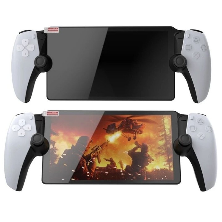 Films de protection verre trempé pour portable PlayStation 5 / PS5 Streaming DOBE TP5-3576 (lot de 2)