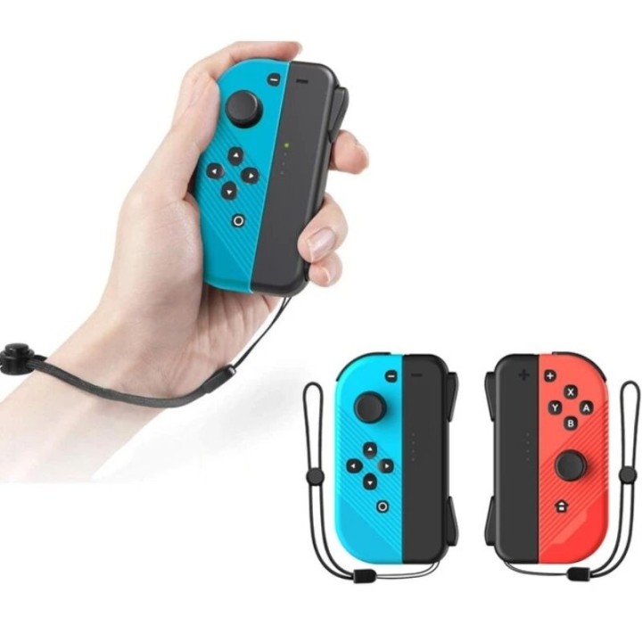 Manettes Joy-Con pour Nintendo Switch DOBE TNS-19053X bleu/rouge